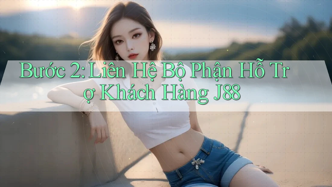 Bước 2: Liên Hệ Bộ Phận Hỗ Trợ Khách Hàng J88