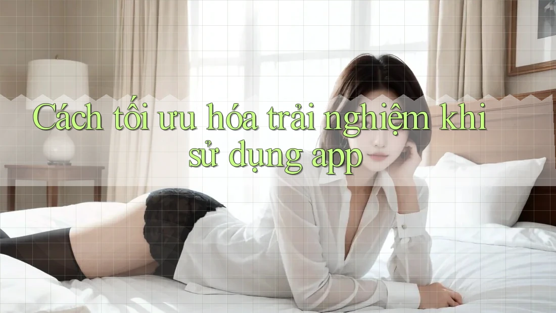 Cách tối ưu hóa trải nghiệm khi sử dụng app