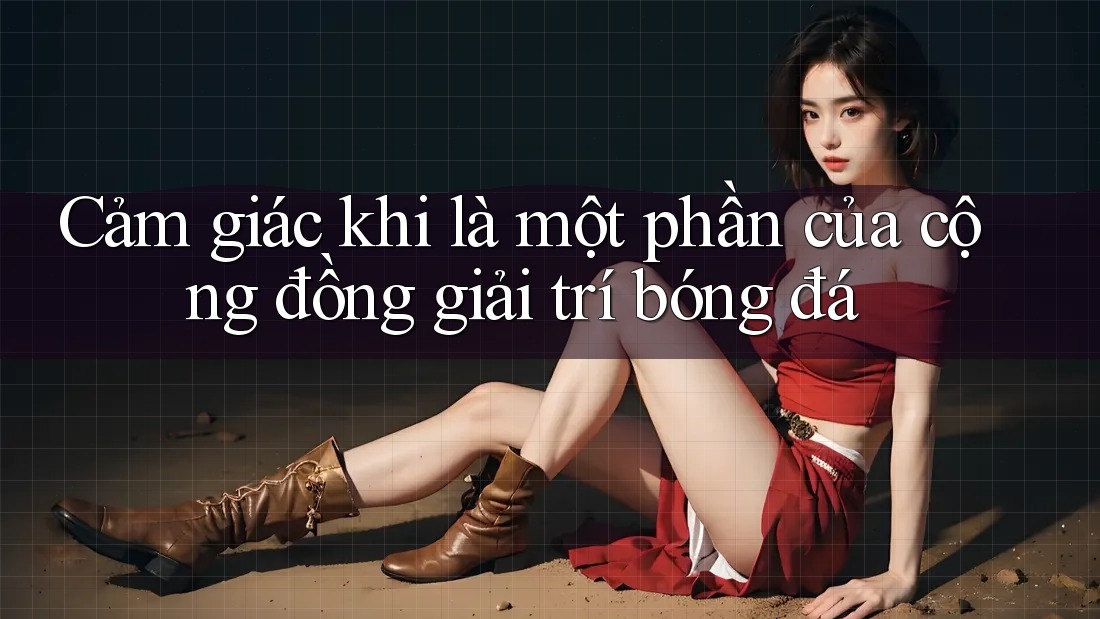 Cảm giác khi là một phần của cộng đồng giải trí bóng đá Cảm giác khi là một phần của cộng đồng giải trí bóng đá