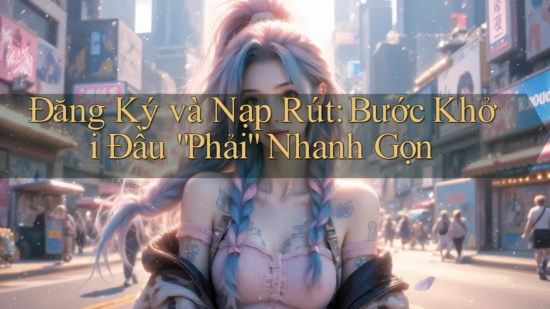 Đăng Ký và Nạp Rút: Bước Khởi Đầu “Phải” Nhanh Gọn Đăng Ký và Nạp Rút: Bước Khởi Đầu “Phải” Nhanh Gọn