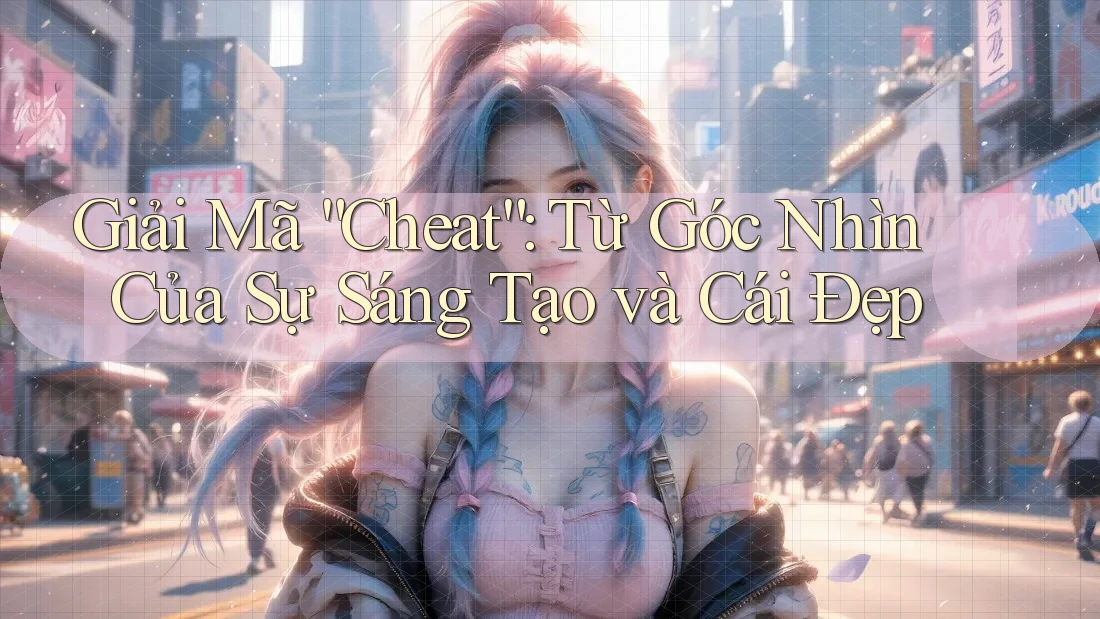 Giải Mã “Cheat”: Từ Góc Nhìn Của Sự Sáng Tạo và Cái Đẹp Giải Mã “Cheat”: Từ Góc Nhìn Của Sự Sáng Tạo và Cái Đẹp