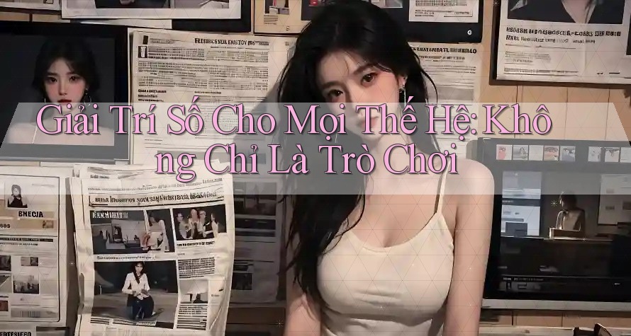 Giải Trí Số Cho Mọi Thế Hệ: Không Chỉ Là Trò Chơi Giải Trí Số Cho Mọi Thế Hệ: Không Chỉ Là Trò Chơi