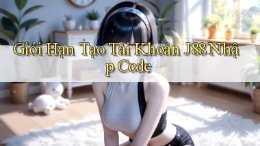 giới hạn tạo tài khoản j88 nhập code