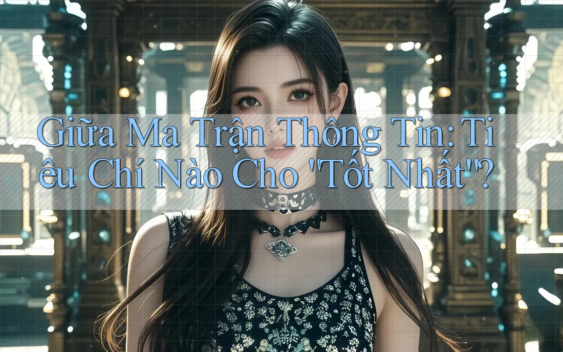 Giữa Ma Trận Thông Tin: Tiêu Chí Nào Cho “Tốt Nhất”? Giữa Ma Trận Thông Tin: Tiêu Chí Nào Cho “Tốt Nhất”?