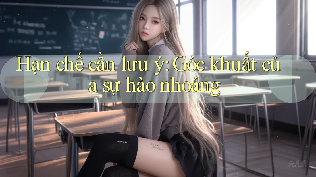 Hạn chế cần lưu ý: Góc khuất của sự hào nhoáng