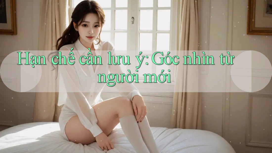 Hạn chế cần lưu ý: Góc nhìn từ người mới Hạn chế cần lưu ý: Góc nhìn từ người mới