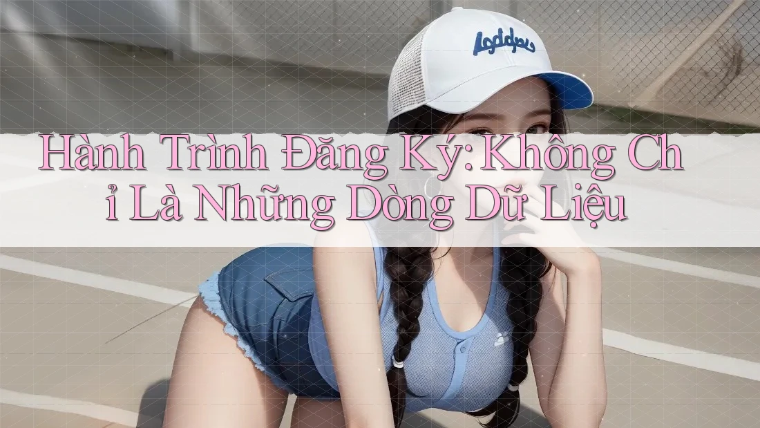 Hành Trình Đăng Ký: Không Chỉ Là Những Dòng Dữ Liệu Hành Trình Đăng Ký: Không Chỉ Là Những Dòng Dữ Liệu
