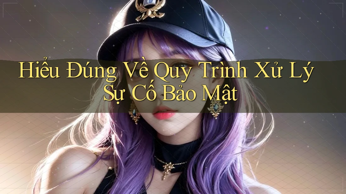 Hiểu Đúng Về Quy Trình Xử Lý Sự Cố Bảo Mật Hiểu Đúng Về Quy Trình Xử Lý Sự Cố Bảo Mật