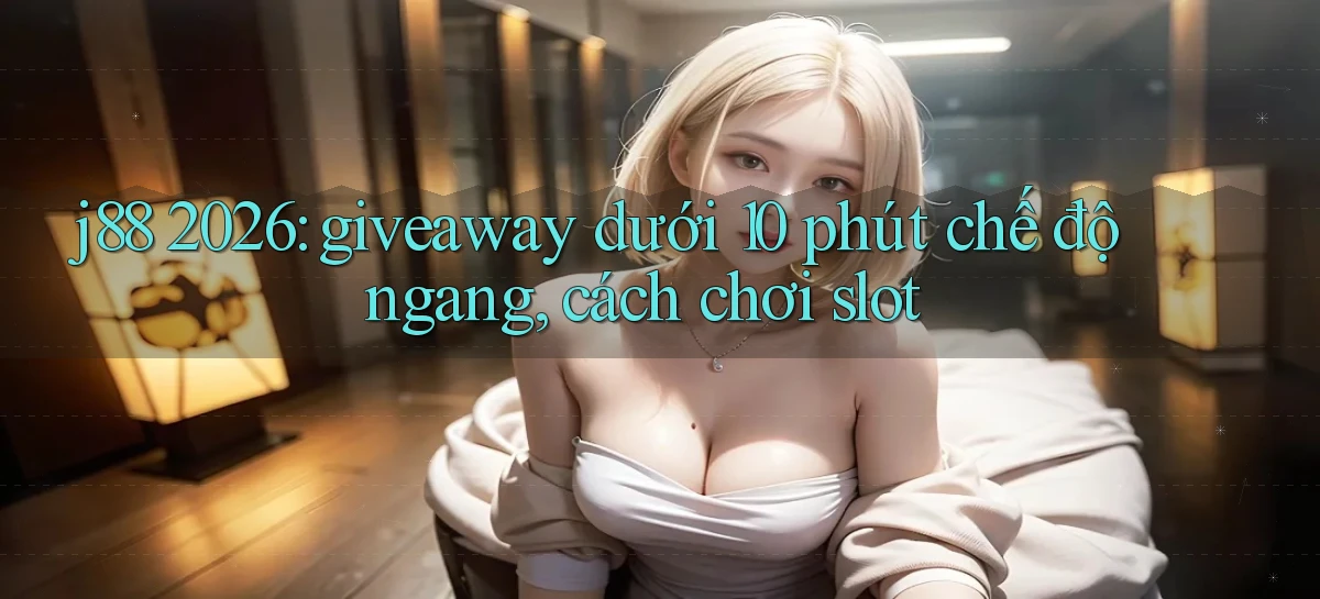j88 2026 giveaway dưới 10 phút chế độ ngang, cách chơi slot
