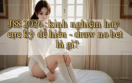 J88 2026 kinh nghiệm hay cực kỳ dễ hiểu   draw no bet là gì