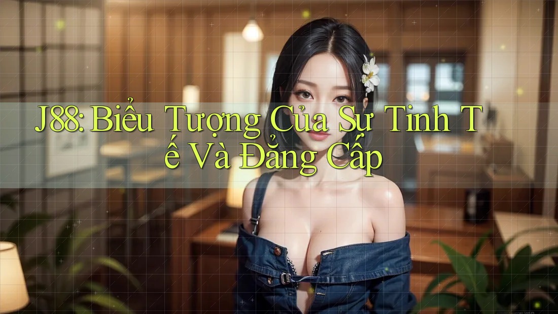 J88: Biểu Tượng Của Sự Tinh Tế Và Đẳng Cấp J88: Biểu Tượng Của Sự Tinh Tế Và Đẳng Cấp
