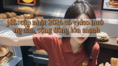 j88 cập nhật 2026 có video hướng dẫn, cộng đồng lớn mạnh