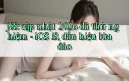j88 cập nhật 2026 đã thử nghiệm   iOS 18, dấu hiệu lừa đảo