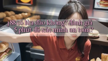 j88 có lừa đảo không đánh giá 5 phút đã xác minh an toàn