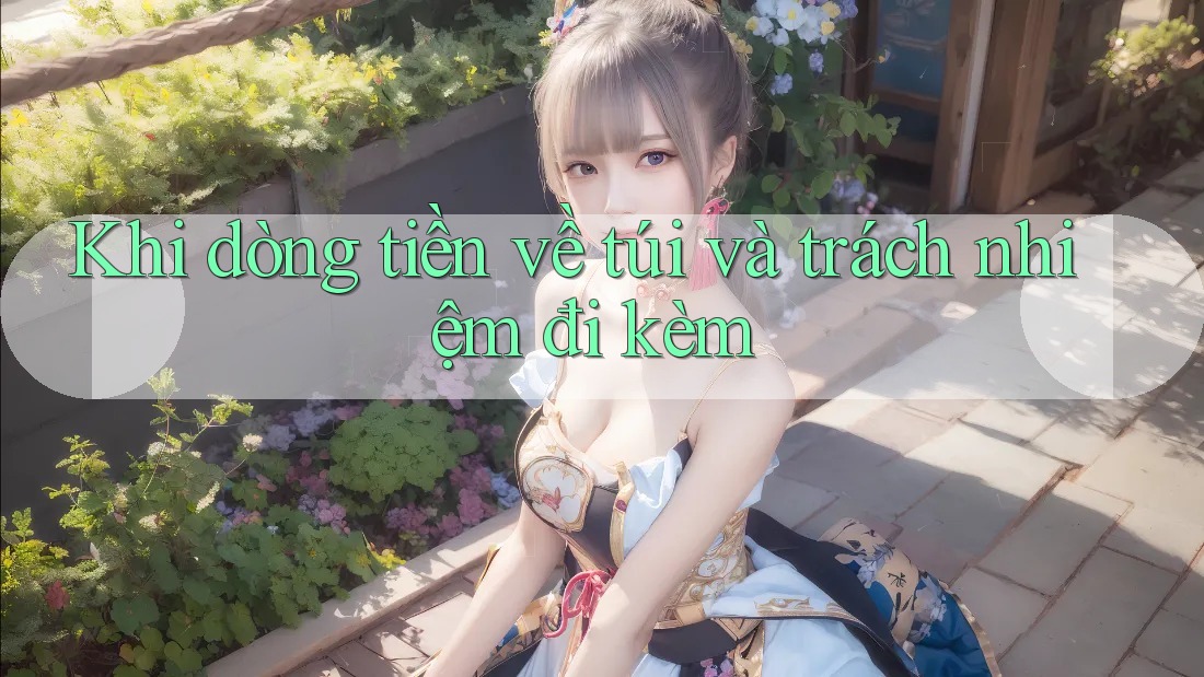 Khi dòng tiền về túi và trách nhiệm đi kèm Khi dòng tiền về túi và trách nhiệm đi kèm