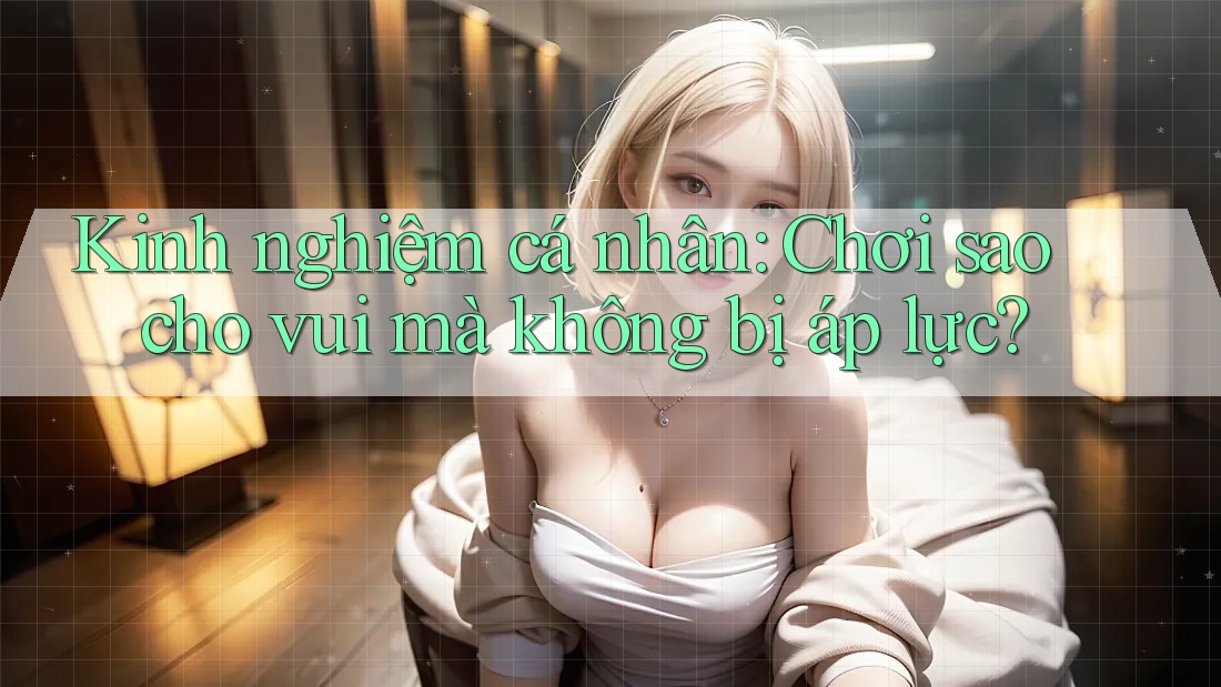 Kinh nghiệm cá nhân: Chơi sao cho vui mà không bị áp lực? Kinh nghiệm cá nhân: Chơi sao cho vui mà không bị áp lực?