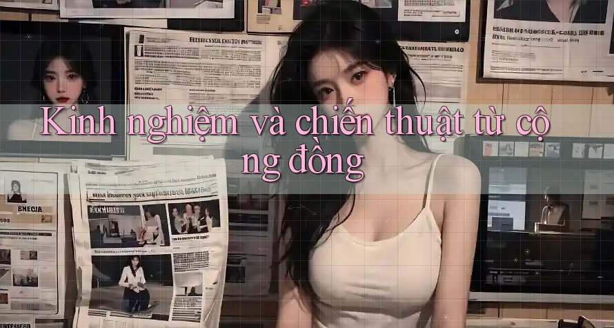 Kinh nghiệm và chiến thuật từ cộng đồng