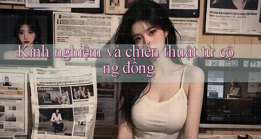Kinh nghiệm và chiến thuật từ cộng đồng