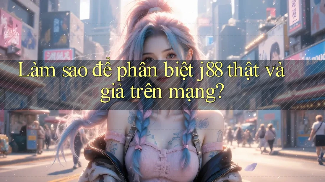 Làm sao để phân biệt j88 thật và giả trên mạng?