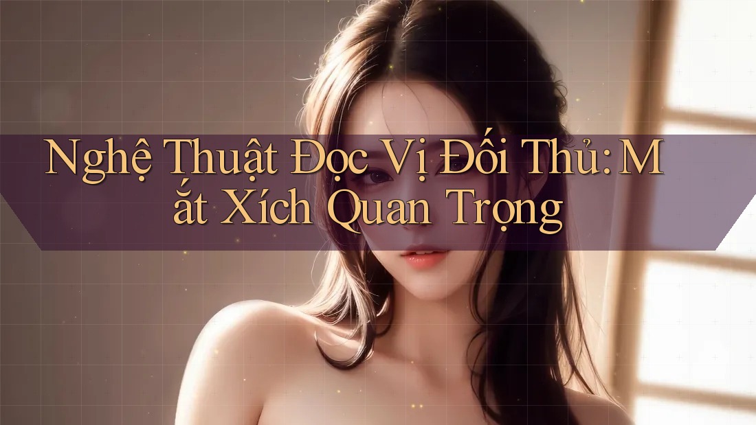 Nghệ Thuật Đọc Vị Đối Thủ: Mắt Xích Quan Trọng Nghệ Thuật Đọc Vị Đối Thủ: Mắt Xích Quan Trọng