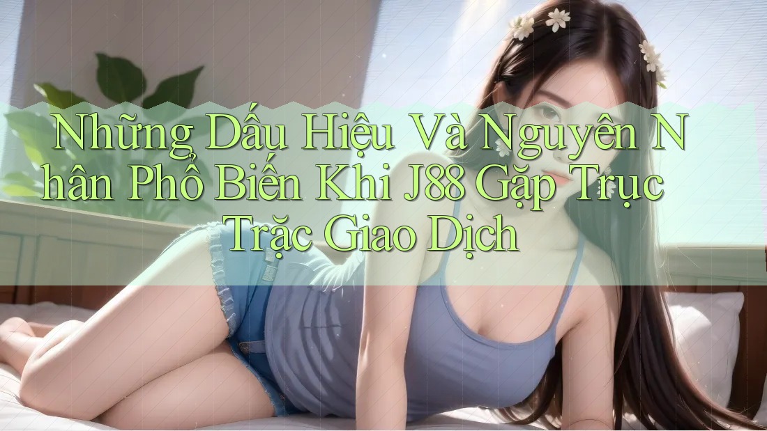 Những Dấu Hiệu Và Nguyên Nhân Phổ Biến Khi J88 Gặp Trục Trặc Giao Dịch