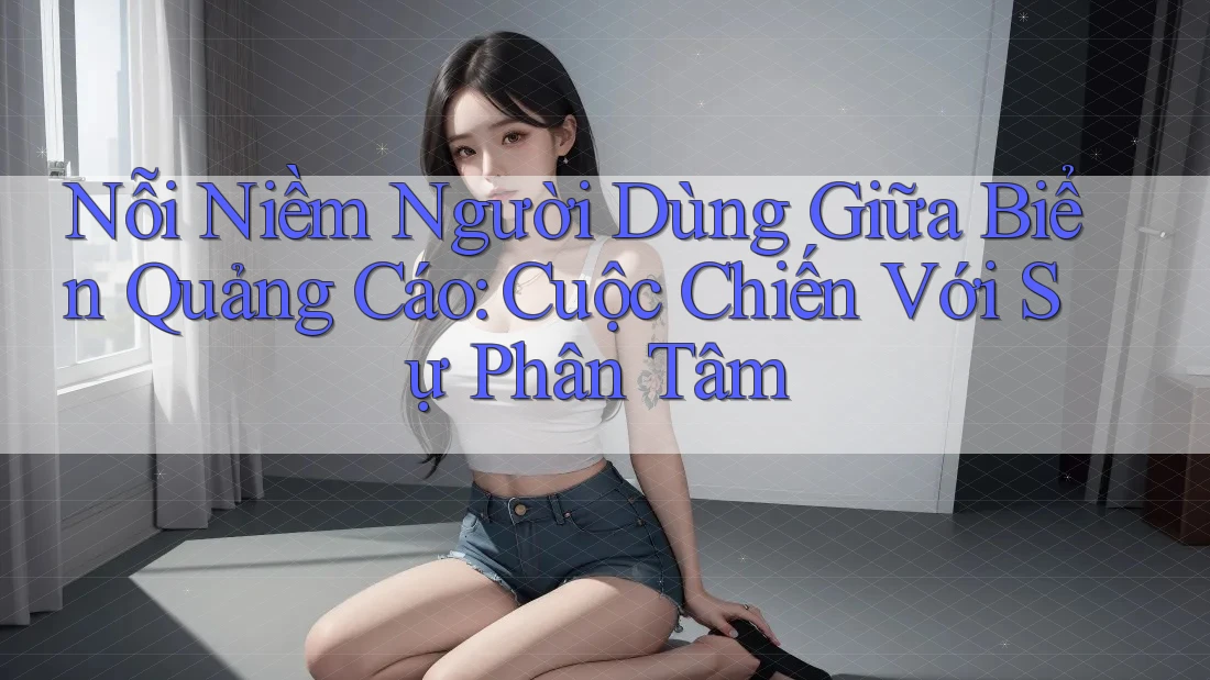 Nỗi Niềm Người Dùng Giữa Biển Quảng Cáo: Cuộc Chiến Với Sự Phân Tâm Nỗi Niềm Người Dùng Giữa Biển Quảng Cáo: Cuộc Chiến Với Sự Phân Tâm