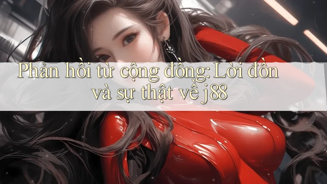 Phản hồi từ cộng đồng: Lời đồn và sự thật về j88