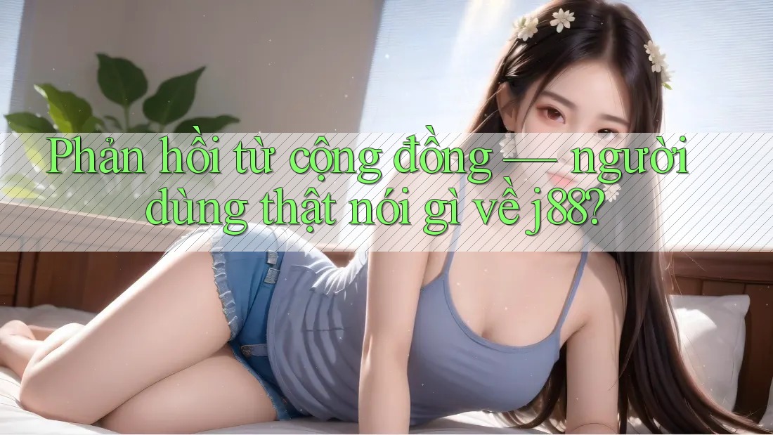 Phản hồi từ cộng đồng — người dùng thật nói gì về j88?