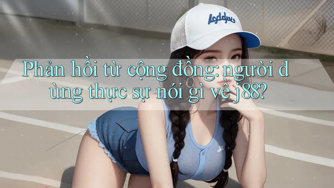 Phản hồi từ cộng đồng: người dùng thực sự nói gì về j88?