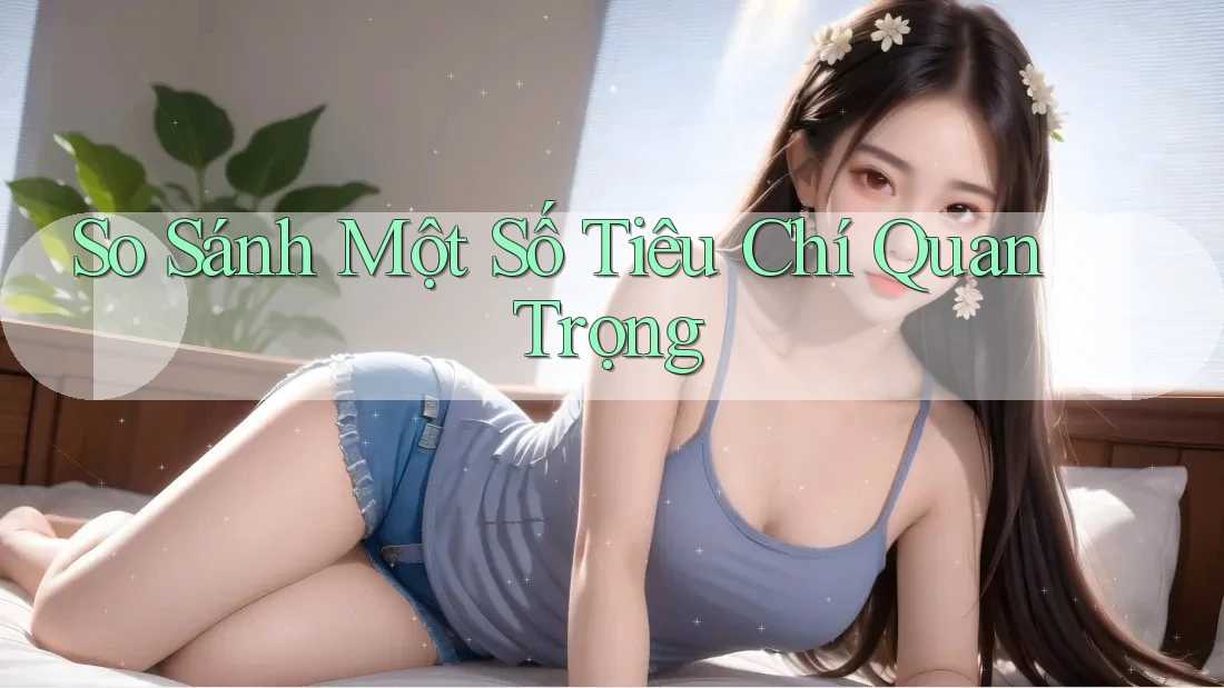 So Sánh Một Số Tiêu Chí Quan Trọng So Sánh Một Số Tiêu Chí Quan Trọng
