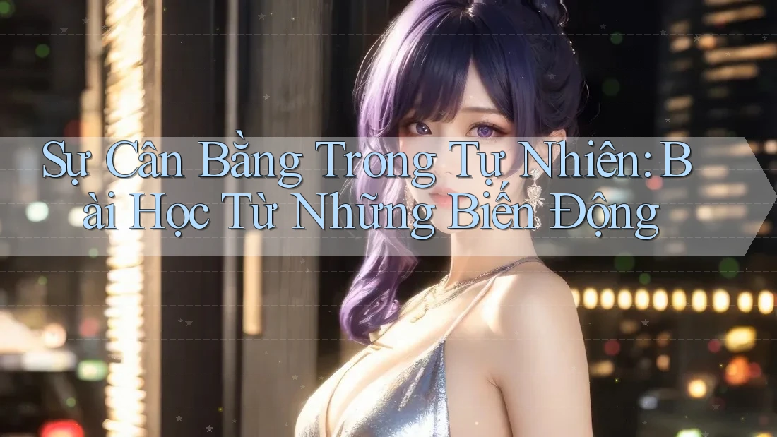 Sự Cân Bằng Trong Tự Nhiên: Bài Học Từ Những Biến Động Sự Cân Bằng Trong Tự Nhiên: Bài Học Từ Những Biến Động