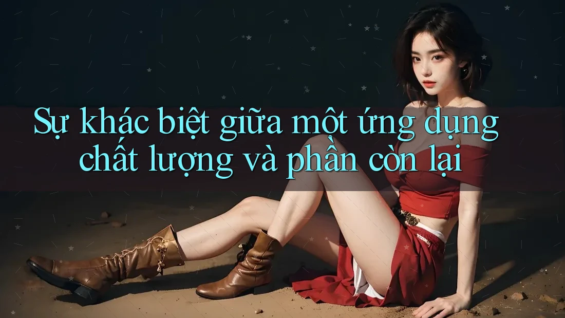 Sự khác biệt giữa một ứng dụng chất lượng và phần còn lại
