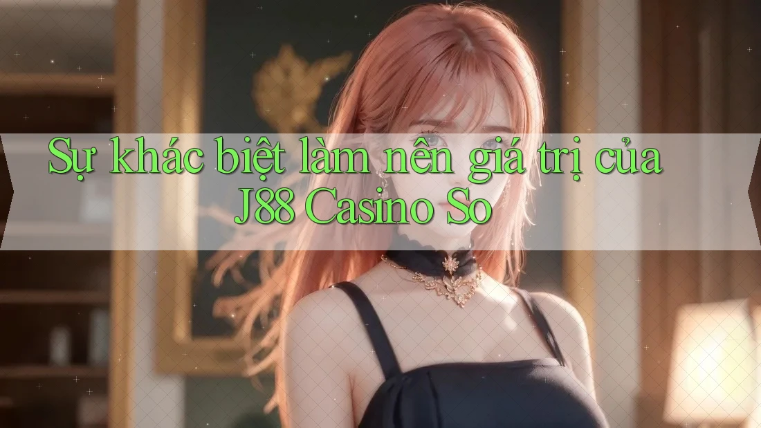 Sự khác biệt làm nên giá trị của J88 Casino So