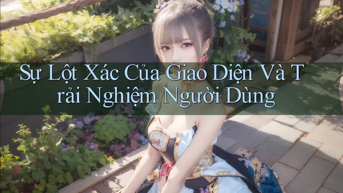 Sự Lột Xác Của Giao Diện Và Trải Nghiệm Người Dùng Sự Lột Xác Của Giao Diện Và Trải Nghiệm Người Dùng