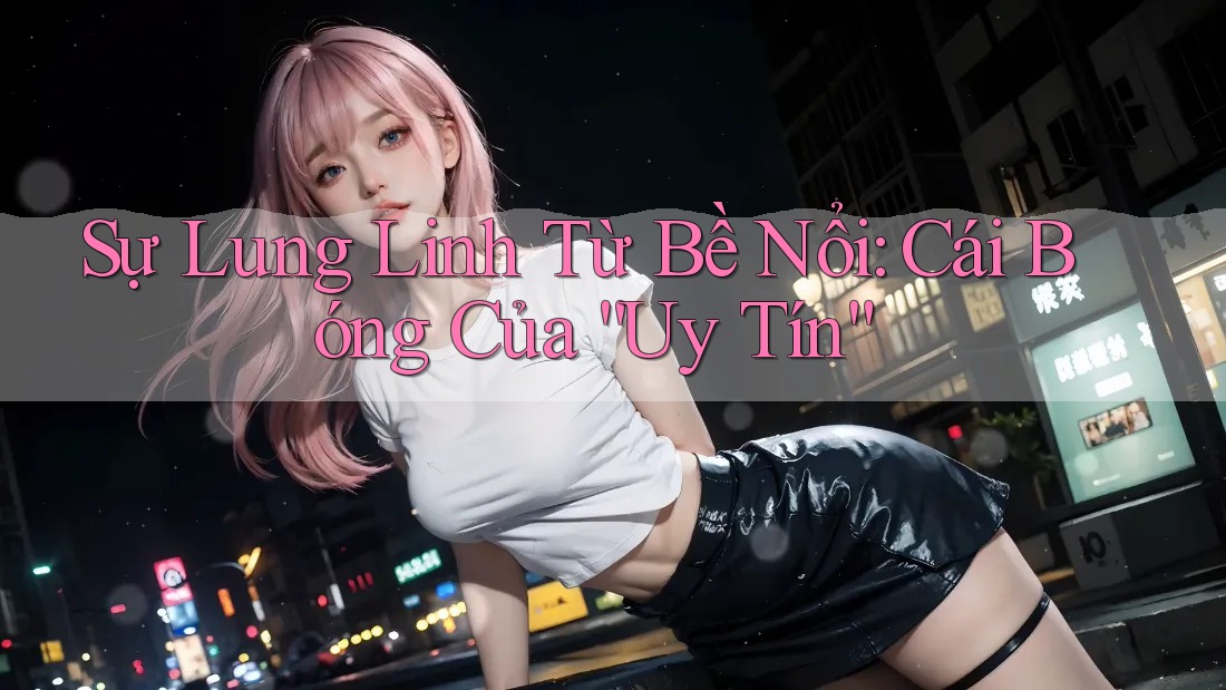 Sự Lung Linh Từ Bề Nổi: Cái Bóng Của “Uy Tín” Sự Lung Linh Từ Bề Nổi: Cái Bóng Của “Uy Tín”