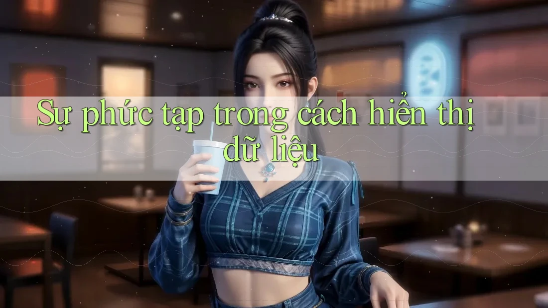 Sự phức tạp trong cách hiển thị dữ liệu Sự phức tạp trong cách hiển thị dữ liệu