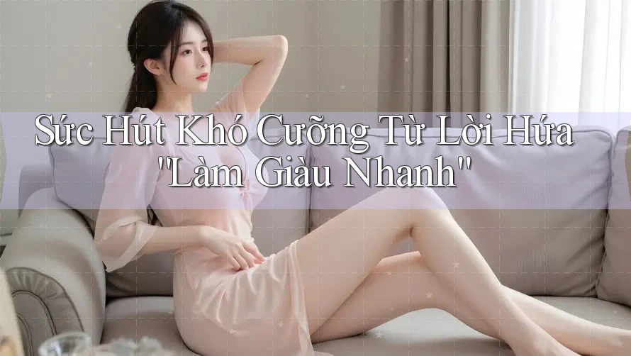 Sức Hút Khó Cưỡng Từ Lời Hứa “Làm Giàu Nhanh”