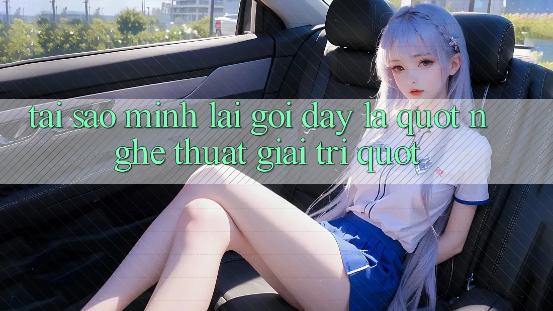 Tại sao mình lại gọi đây là " Nghệ thuật giải trí" ? Tại sao mình lại gọi đây là " Nghệ thuật giải trí" ?