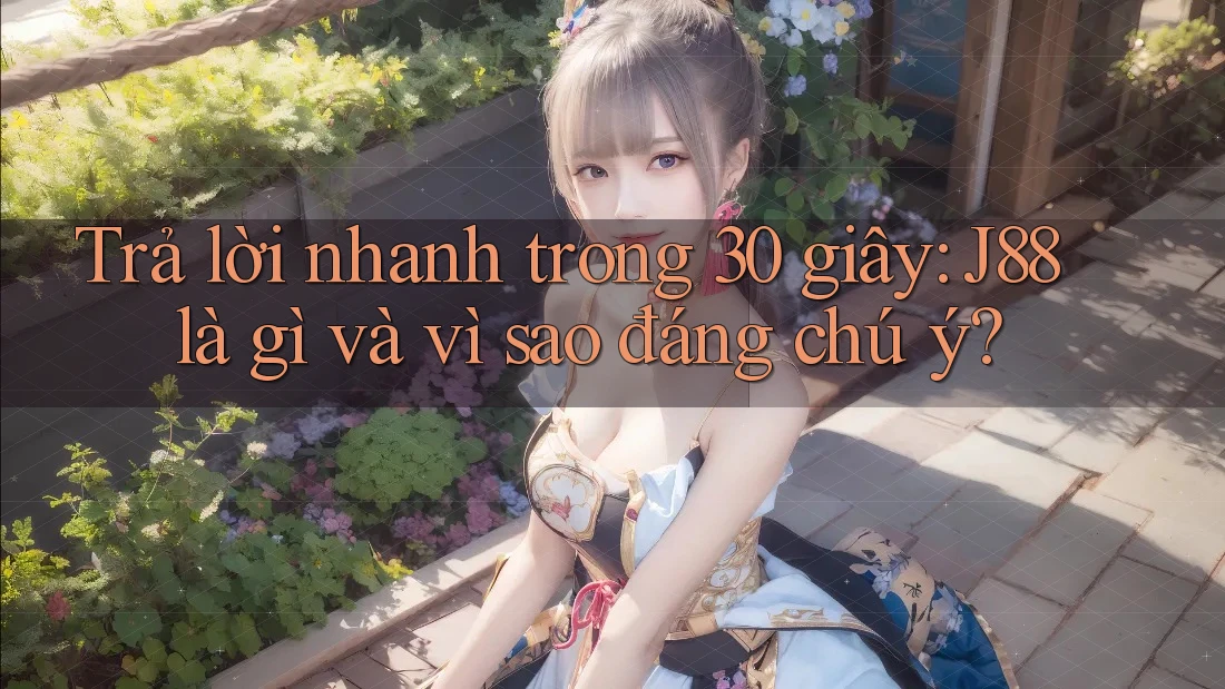 Trả lời nhanh trong 30 giây: J88 là gì và vì sao đáng chú ý? Trả lời nhanh trong 30 giây: J88 là gì và vì sao đáng chú ý?