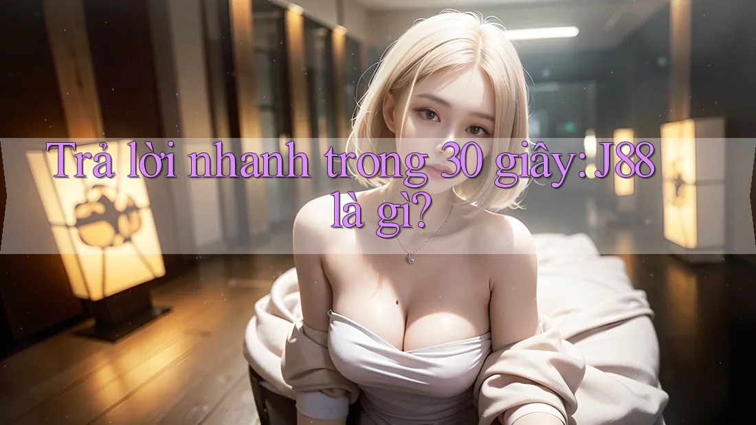 Trả lời nhanh trong 30 giây: J88 là gì? Trả lời nhanh trong 30 giây: J88 là gì?