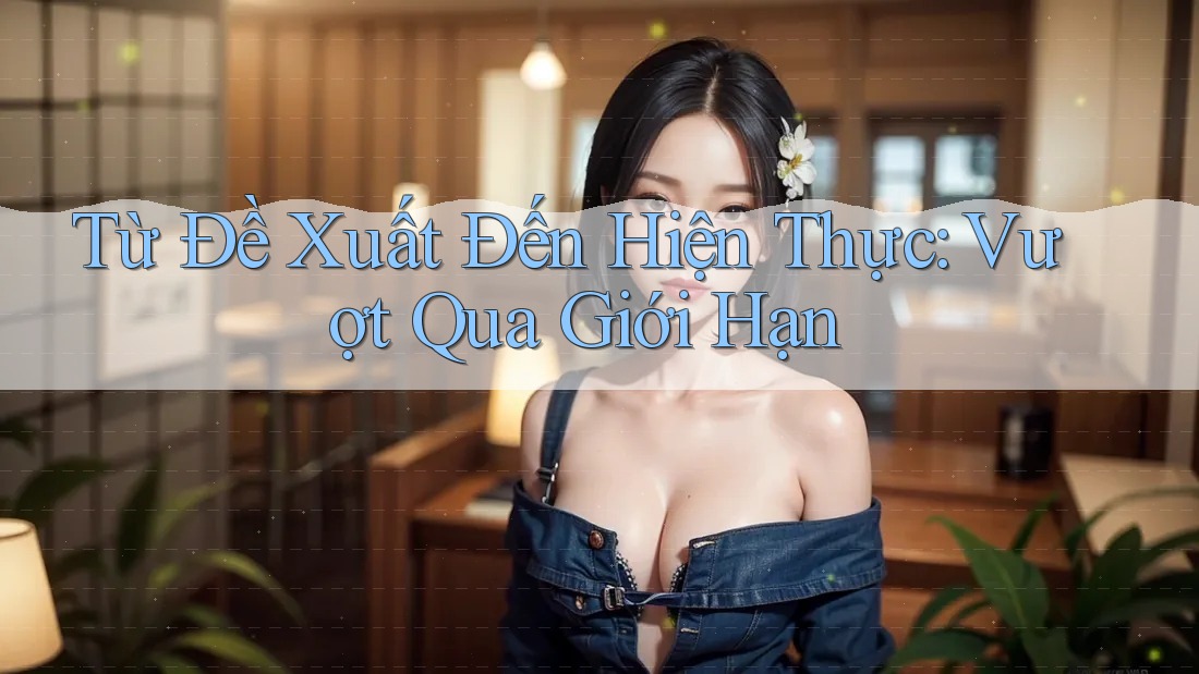 Từ Đề Xuất Đến Hiện Thực: Vượt Qua Giới Hạn Từ Đề Xuất Đến Hiện Thực: Vượt Qua Giới Hạn