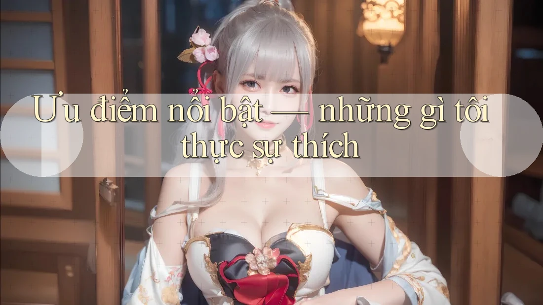 Ưu điểm nổi bật — những gì tôi thực sự thích Ưu điểm nổi bật — những gì tôi thực sự thích