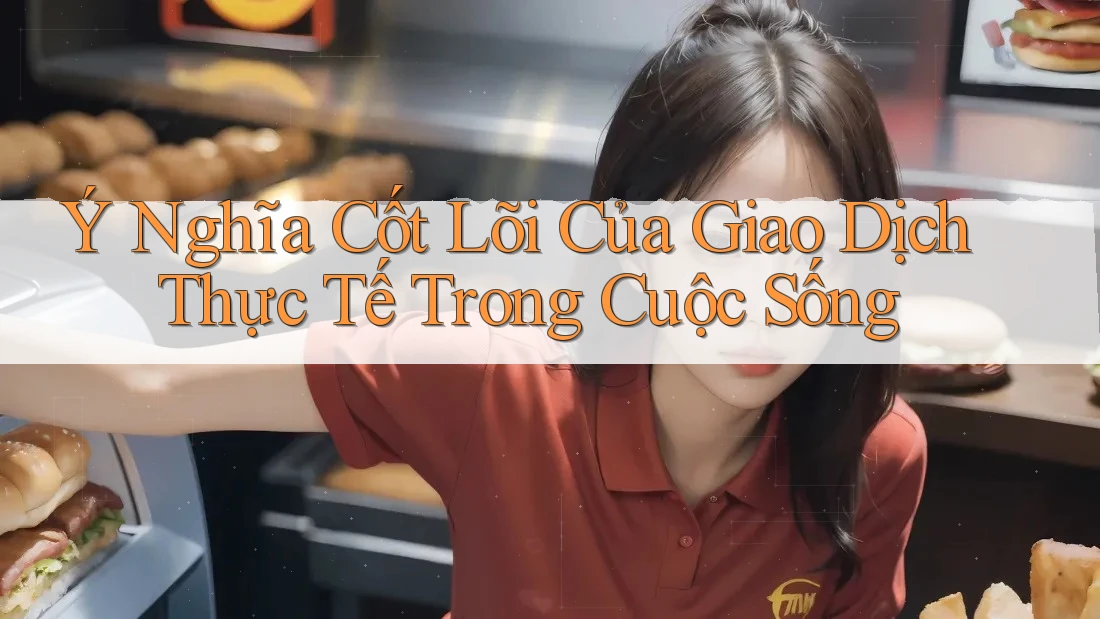Ý Nghĩa Cốt Lõi Của Giao Dịch Thực Tế Trong Cuộc Sống